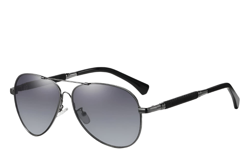 New Titanium Alloy Polarized Sunglasses Grey