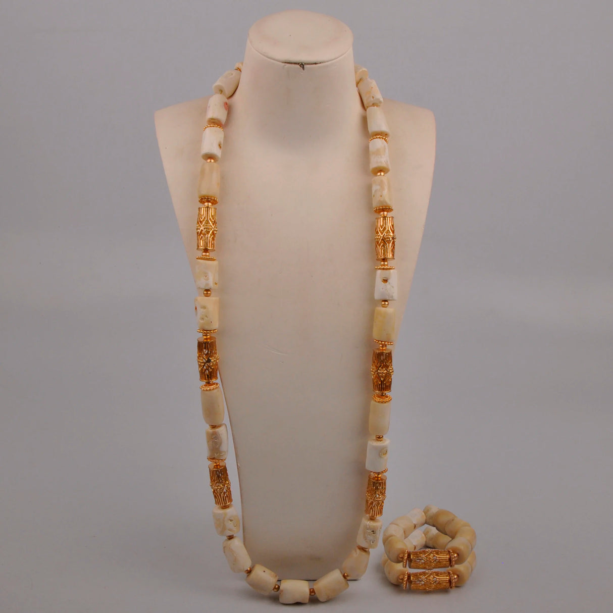 Nigerian Beads Jewelry Set