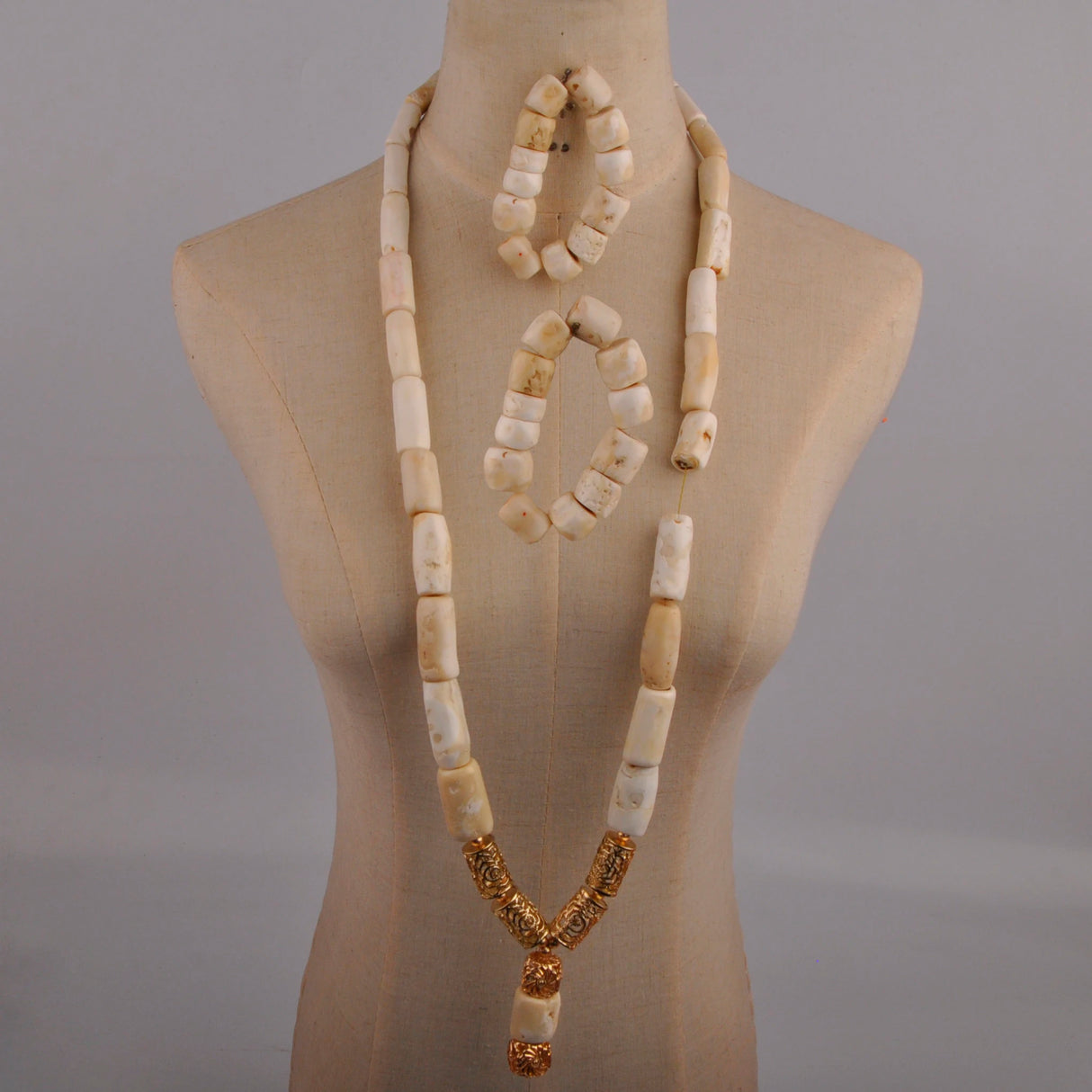 Nigerian Beads Jewelry Set