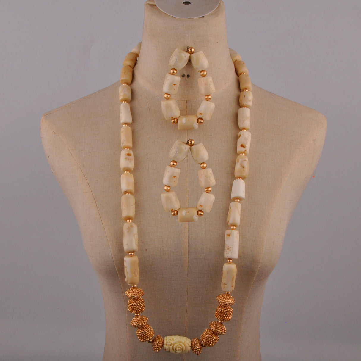 Nigerian Beads Jewelry Set