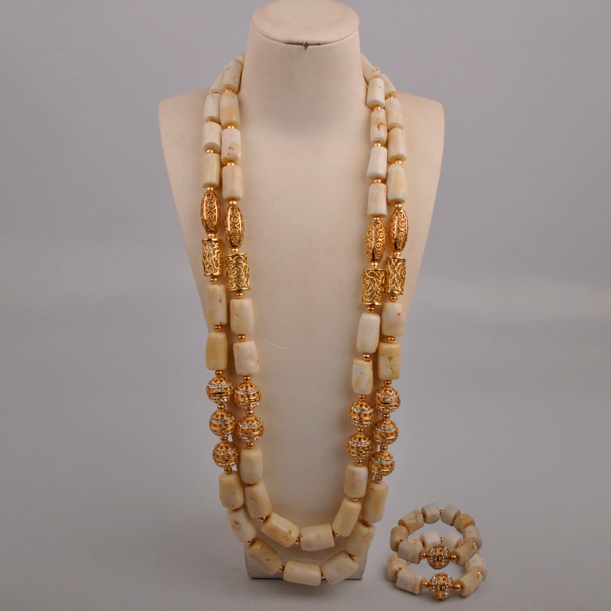 Nigerian Beads Jewelry Set