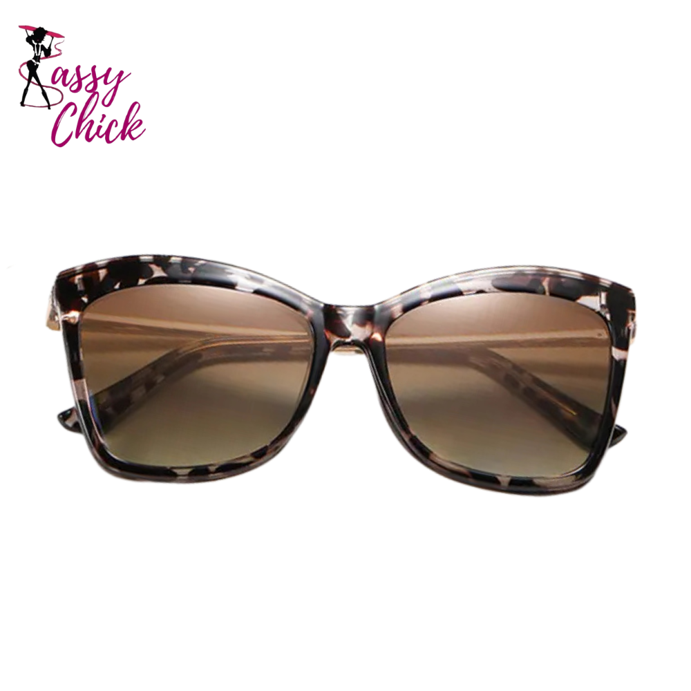 Optical Magnetic Polarized Short-sighted Glasses Sassy Chick Logo