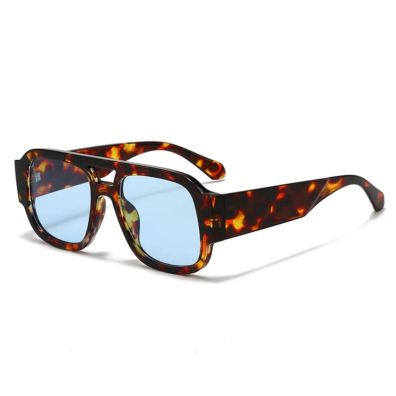 Outdoor Driving Big Frame Square Sunglasses