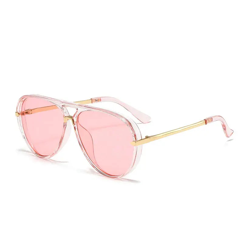 Pink Outdoor Fashion Protective UV Resistant Sunglasses