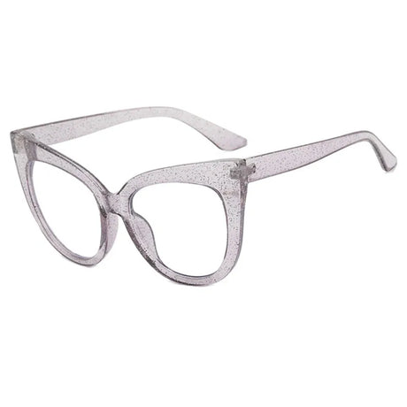 Oversized Cat Eye Women Sunglasses grey