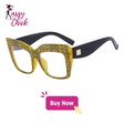 oversized eyeglasses for women Sassy Chick Logo