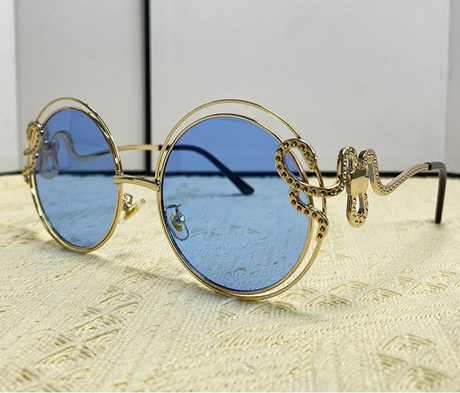 blue lens