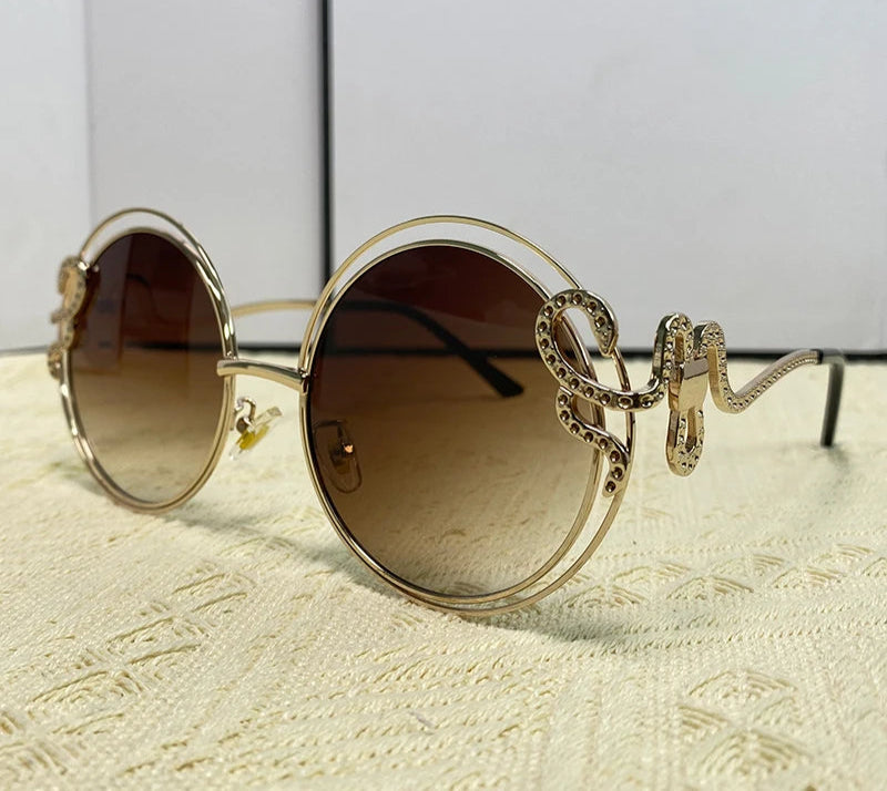gradient brown lens
