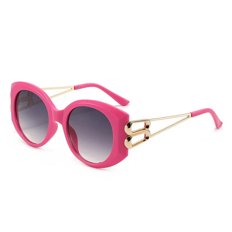 Oversized Square Cat Eye Fashion Sunglasses