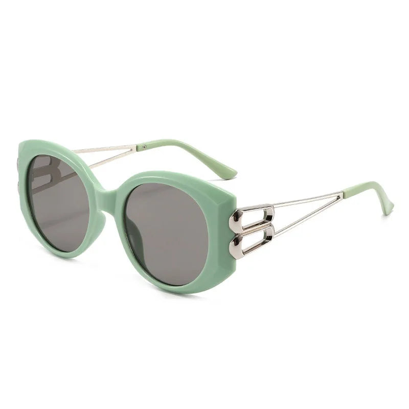 Oversized Square Cat Eye Fashion Sunglasses
