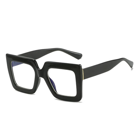 Oversized Square  Optical  Frames Eyeglass black