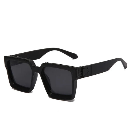 Oversized Square Travel Sunglasses black
