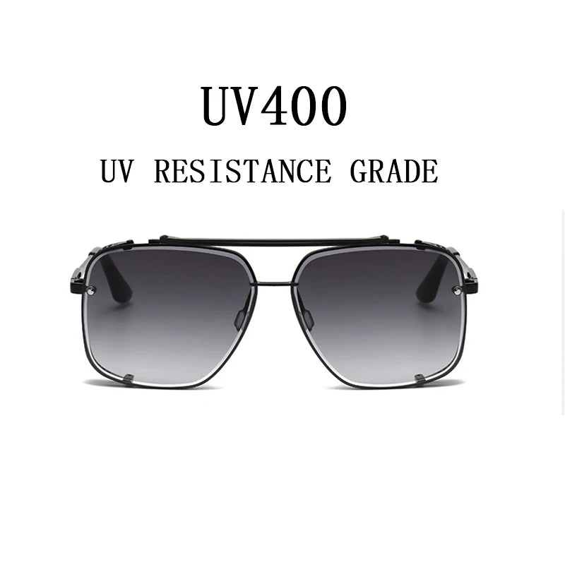 Oversized Vintage Steampunk Sunglasses