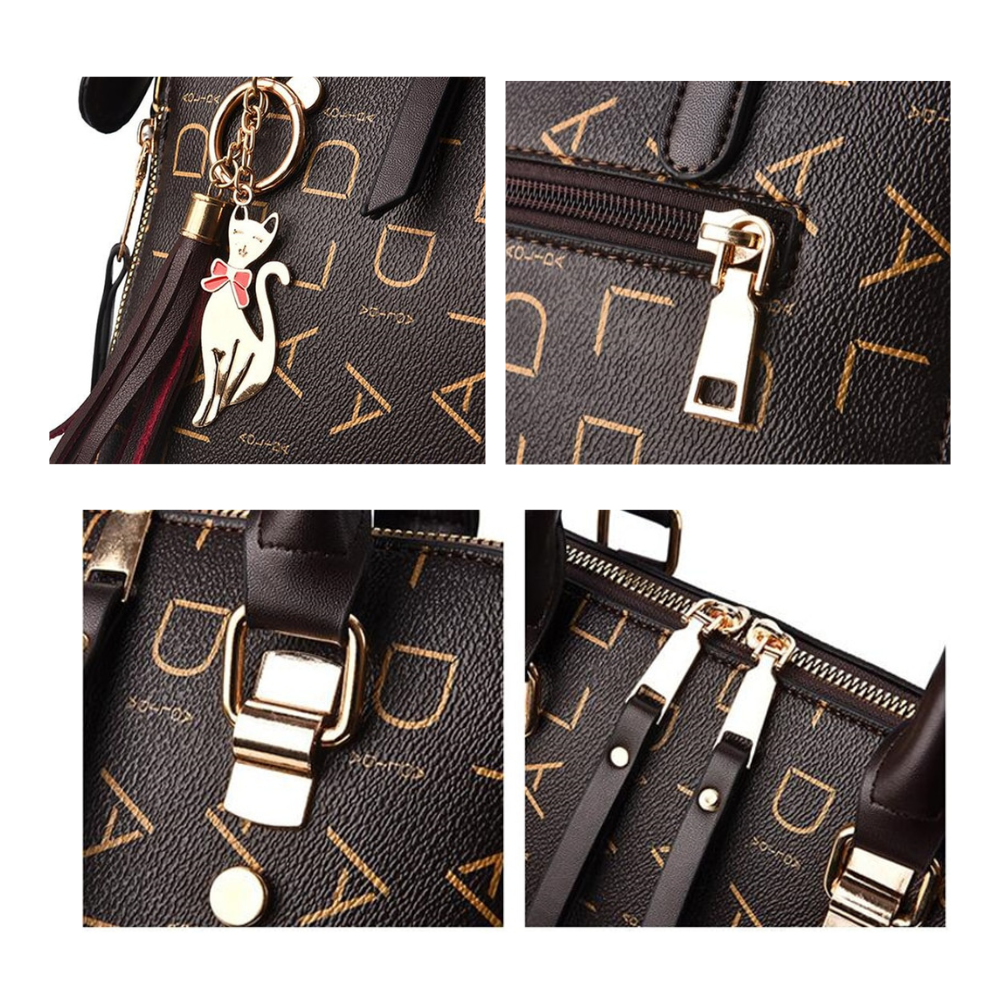 Details of PU Leather Tassel Bag