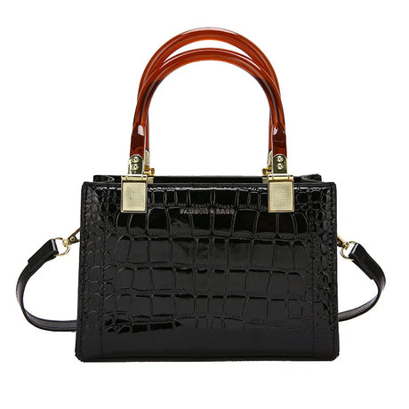 black small square bag