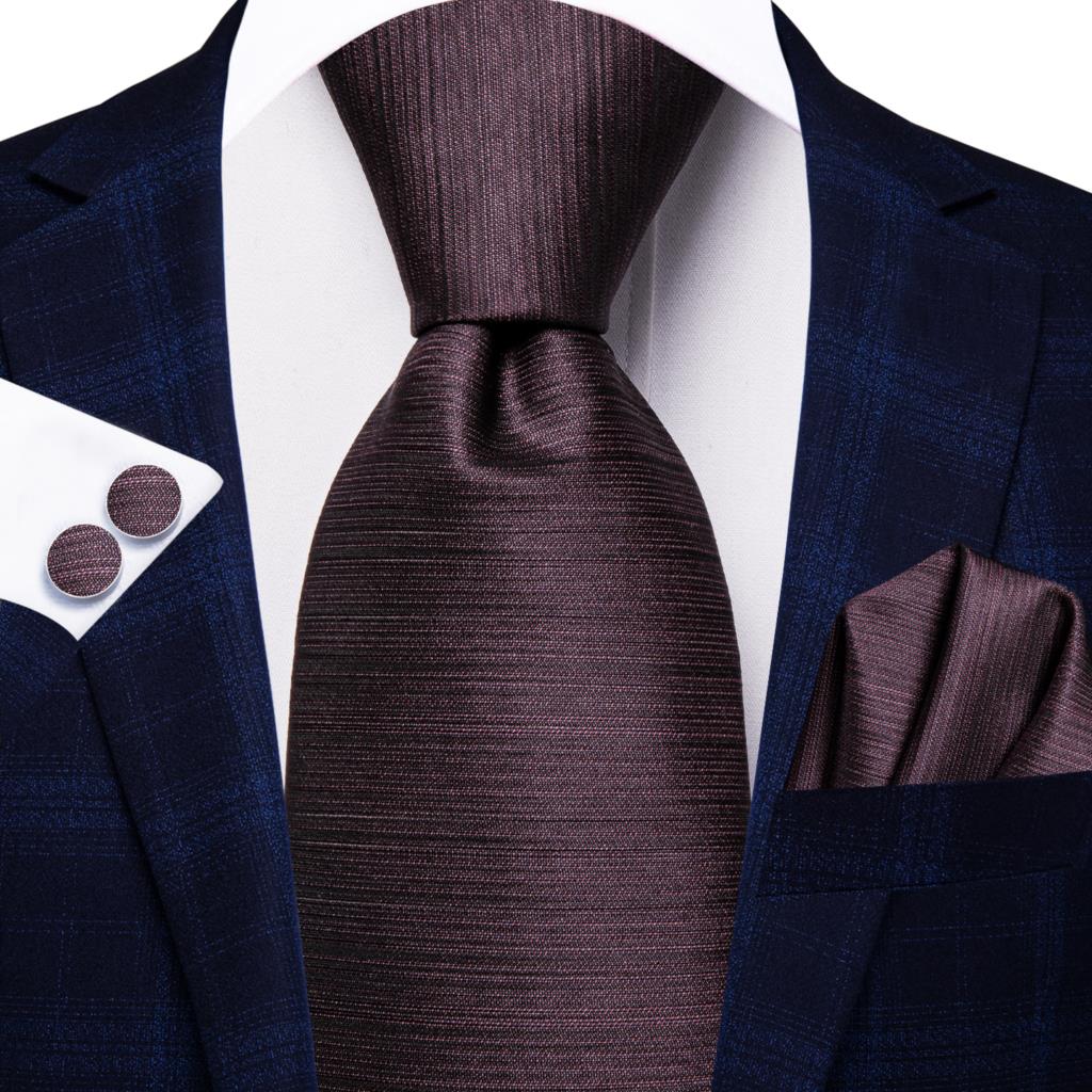 Brown Silk Tie