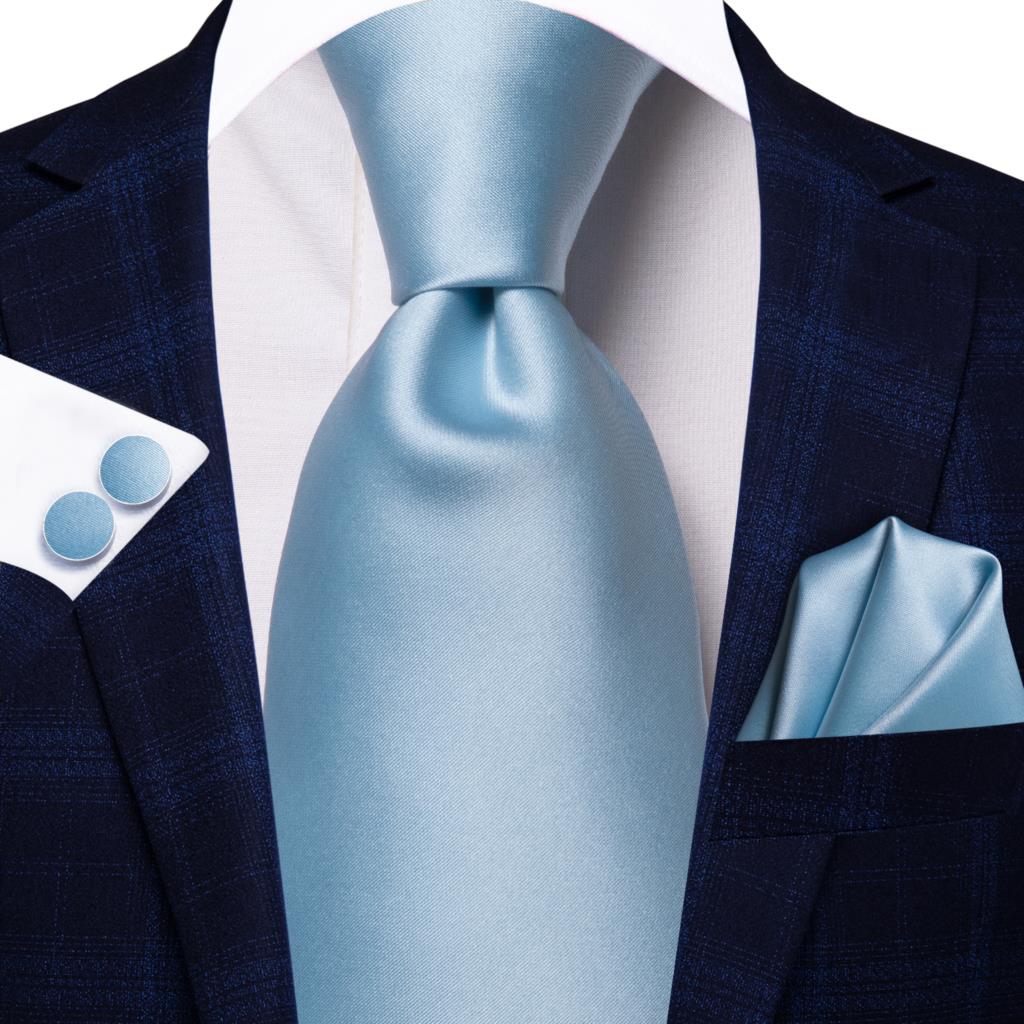 Sky Blue Silk Tie