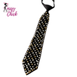 Pearl Gold Beads Adjustable Tie Sassy Chick Logo