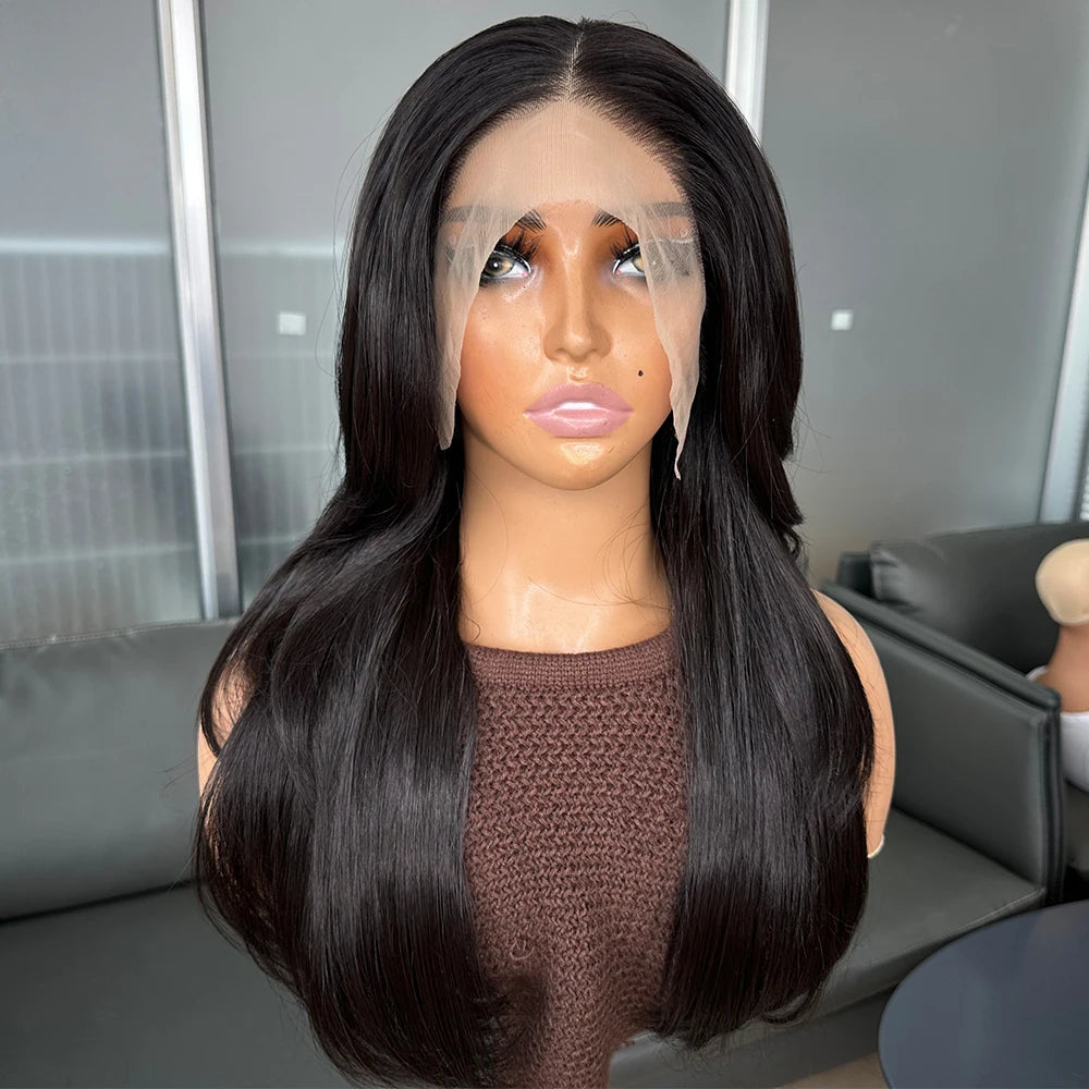 Pre Plucked Hairline Natural Wavy Futura Hair Heat Resistant Wig
