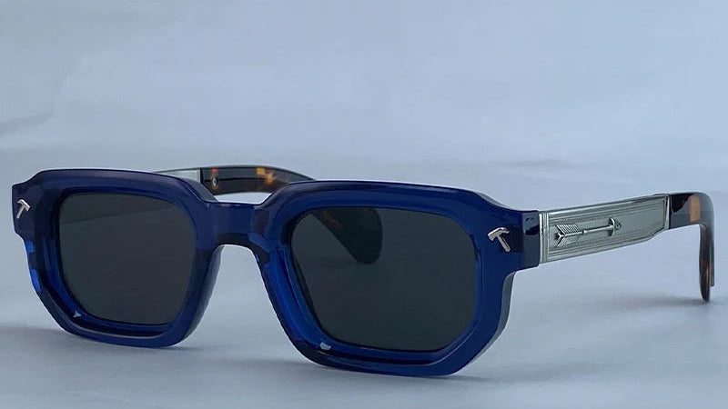 Punk Classic Driving Rectangle Polarized Sunglasses
