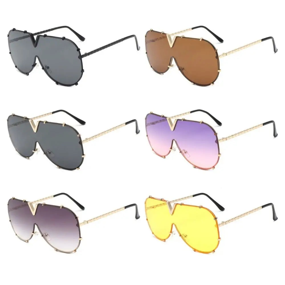 Collection of Punk One Piece UV400 Oversized Sunglasses