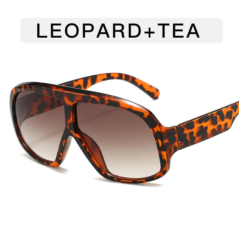 leopard tea sunglasses