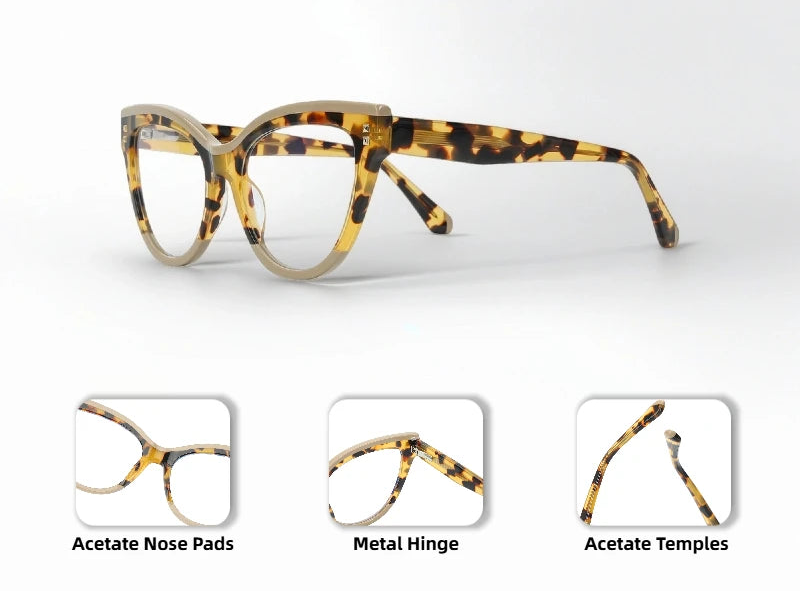 Details of Retro Cat Eye Fashion Optical Glasses