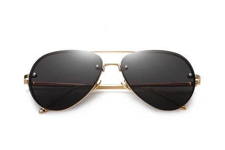 retro clear lens coating mirror sunglasses black