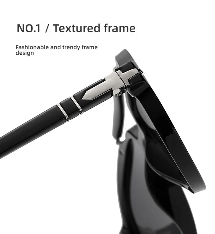 Details of Retro Large Frame Pilot UV400 Protection Sunglasses