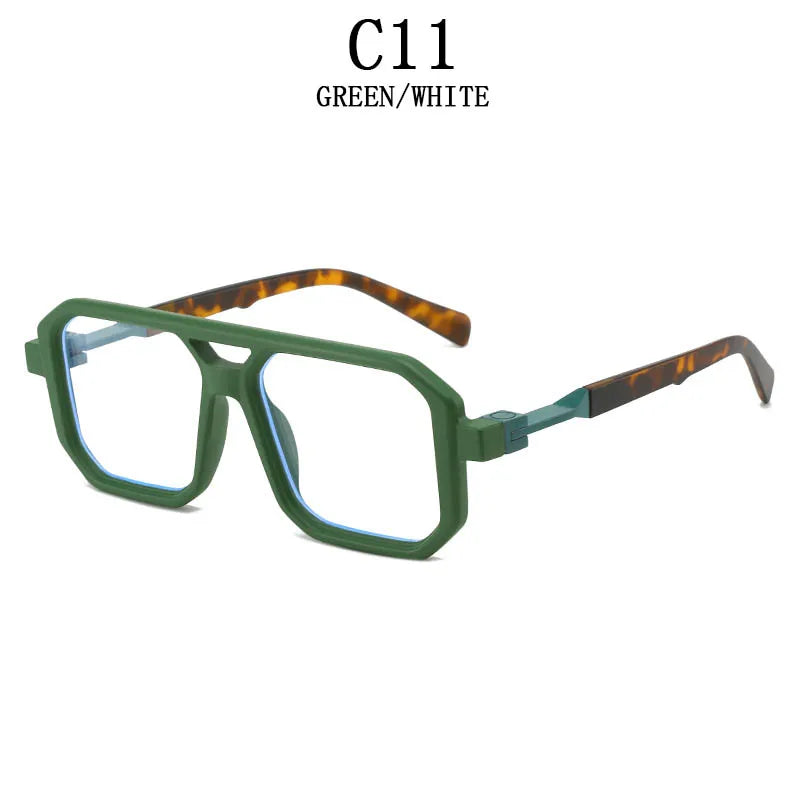 Retro Men Square Sunglasses