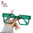 Retro Square Candy Color Eyewear Sassy Chick logo
