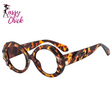 Round Retro Reading Glasses Sassy Chick Logo