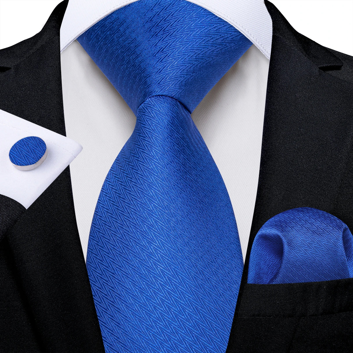 light blue necktie set
