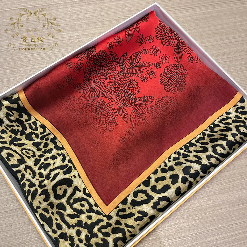Emerald Green Silk Scarf