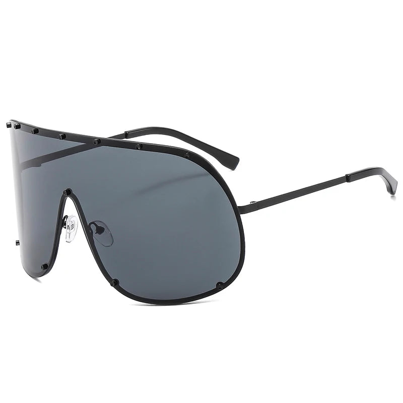 Black Punk Windproof Goggles UV400 Sunglasses
