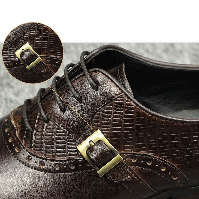 Deluxe Genuine Leather Men Shoes