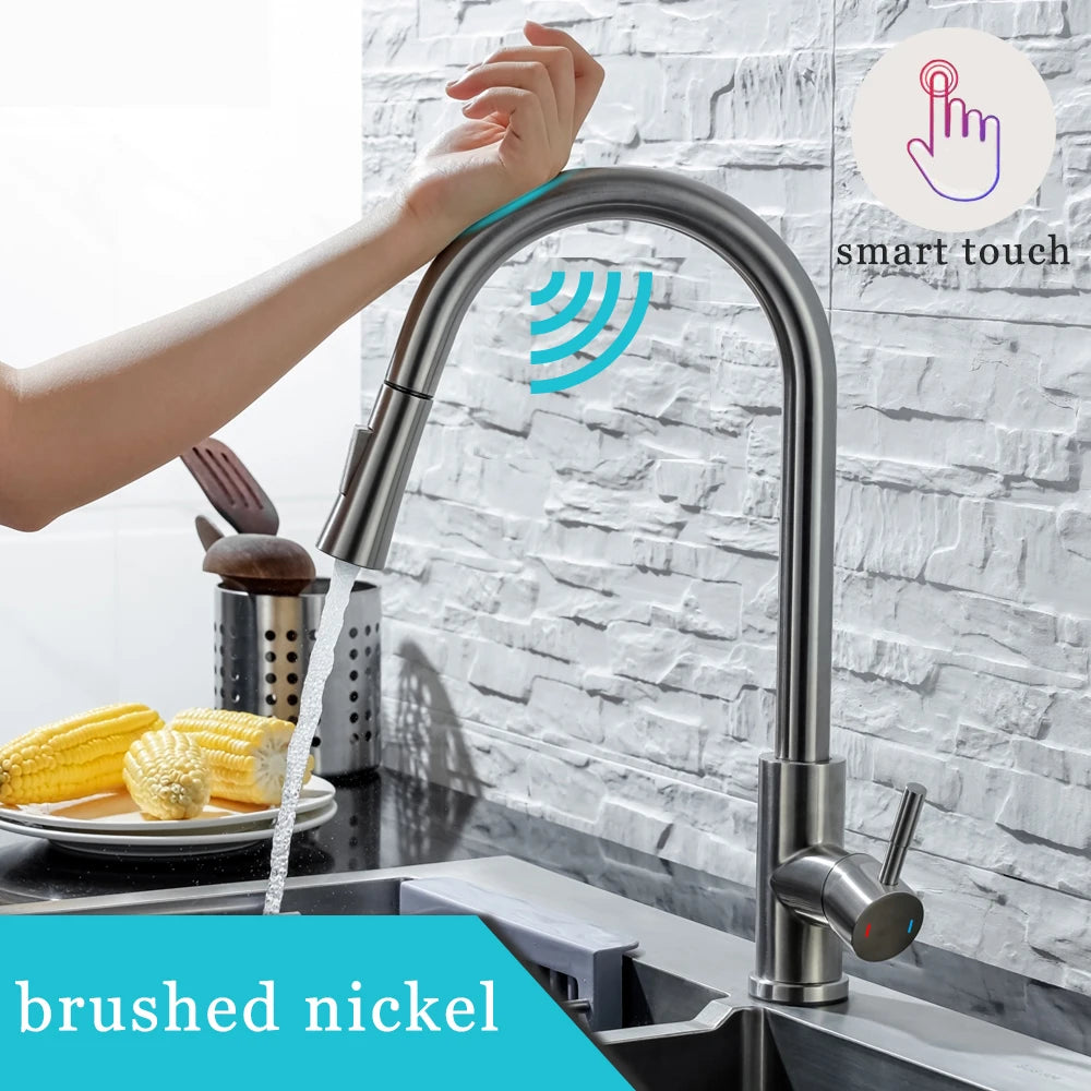 Smart Pull-Out Kitchen Faucet
