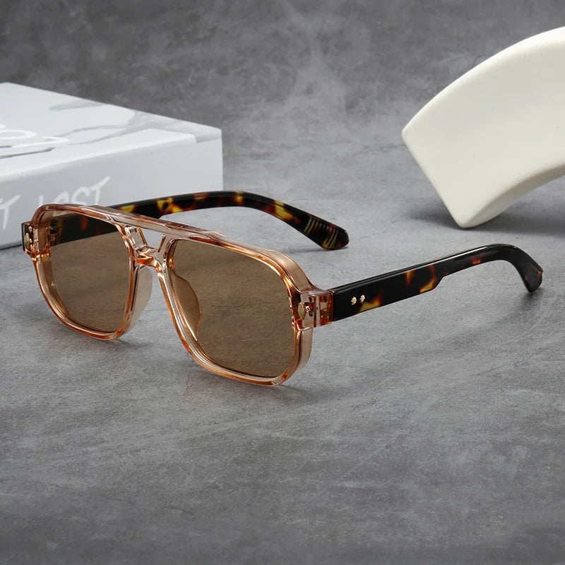 Leopard Nearsighted UV Protection Myopia Lens Sunglasses