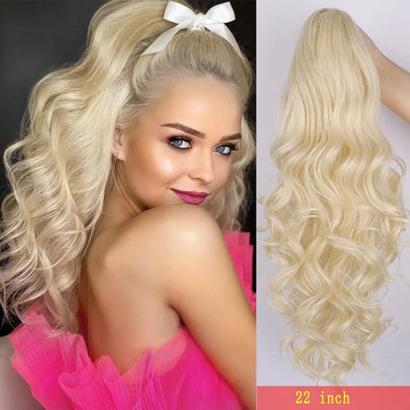 Long Wavy Ponytail Hair Extension