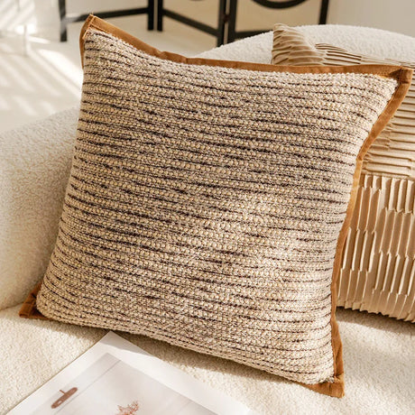 Light Luxury French Stamping Pillow Cover