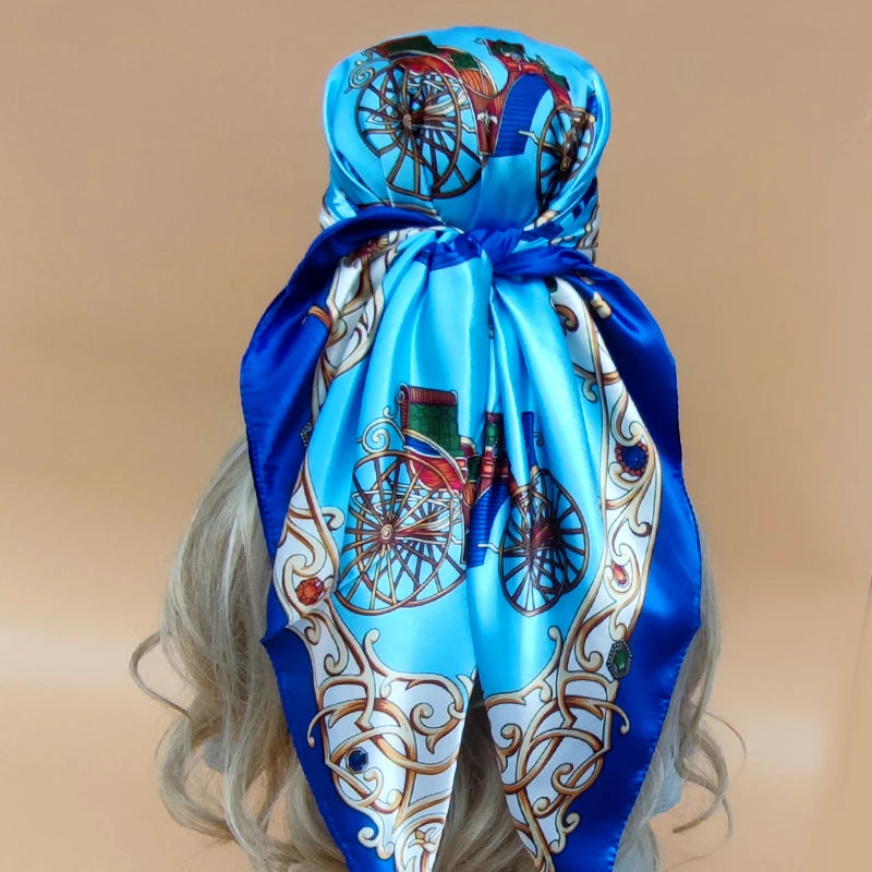 Square Silk Beach Shawl