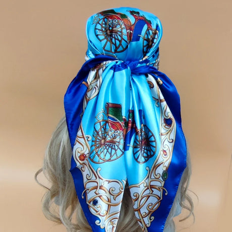 Square Silk Beach Shawl
