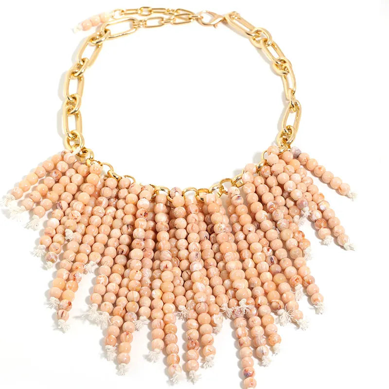 Girl Trendy Vintage Statement Bohemian Necklace