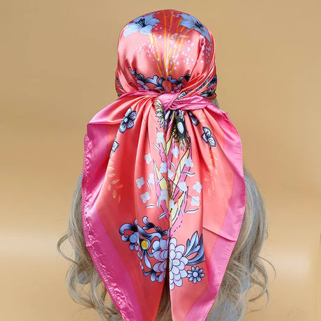 Square Silk Beach Shawl