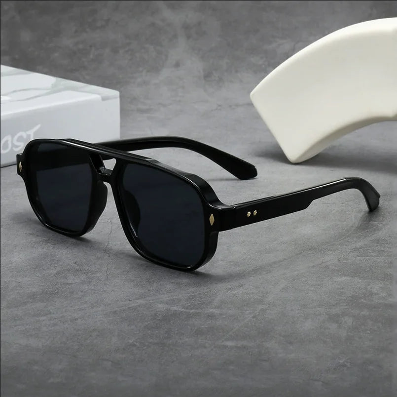 Black Nearsighted UV Protection Myopia Lens Sunglasses