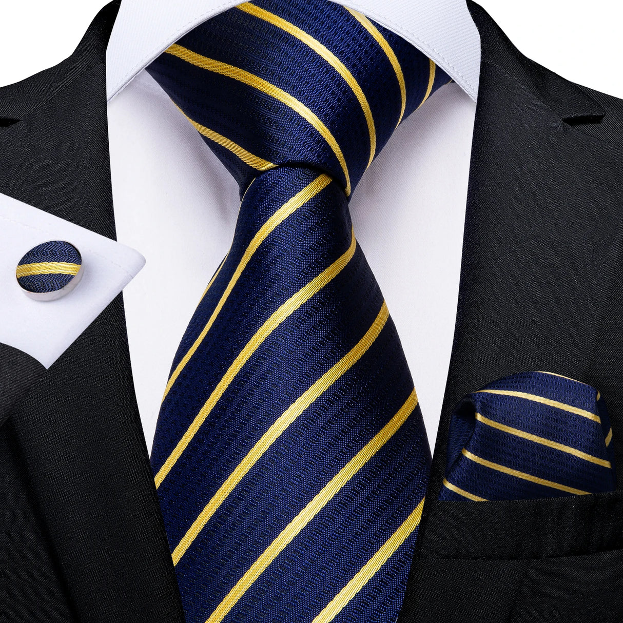 Royal Blue Men tie Set