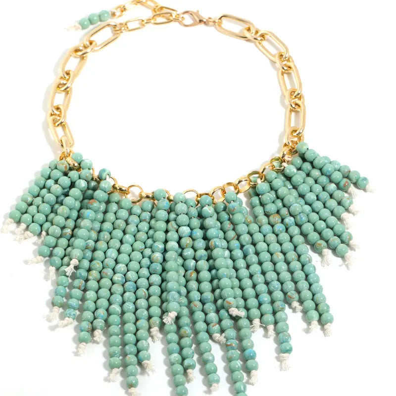 Girl Trendy Vintage Statement Bohemian Necklace