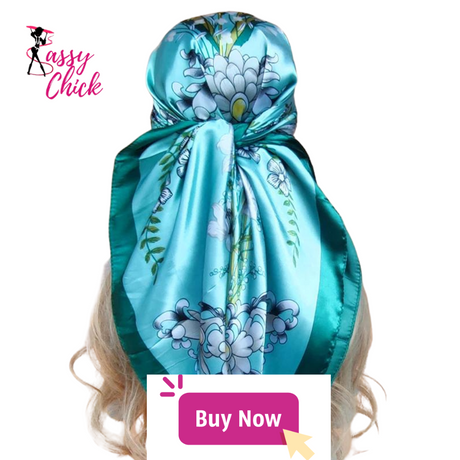 Square Silk Beach Shawl