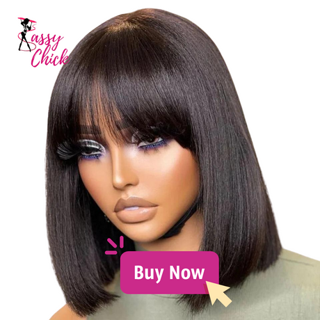 Brazilian Straight Human Hair Wig