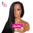 Yaki Straight Human Hair Wig